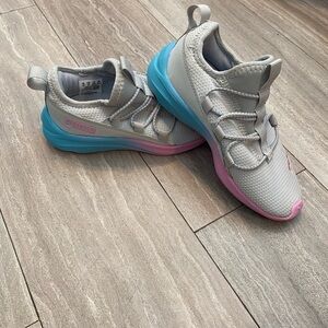 PUMA One4all Fade Slip On  Toddler Girls Grey Sneakers Casual Shoes 13 C